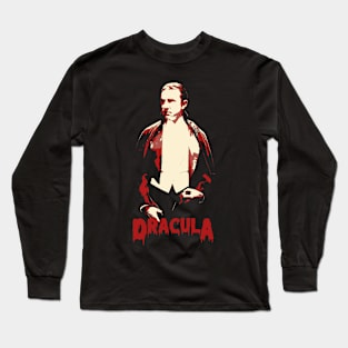 Retro Dracula Long Sleeve T-Shirt